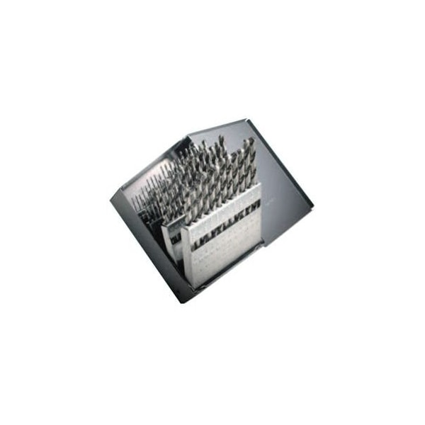 Champion Cutting Tool 60 Piece 705 Black General Purpose HSS Jobber Drills Set, No 1 - No 60, Champion CHA 160C - main